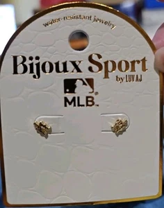 Bijoux SportsLuv AJ New York Mets Baseball Mlb Pierced Earrings - Picture 1 of 3