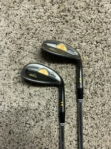 Cleveland CG14 14 BLACK Wedge Set Sand Lob 56 60 Steel Wedge Flex RH - Picture 1 of 13