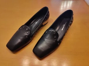 Konstantin Starke Damen Halbschuh Slipper Schwarz Gr. 40 Leder New York - Bild 1 von 5