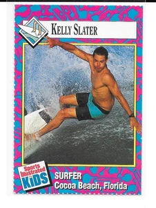 1993 Sports Illustrated for Kids SI Kelly Slater SURFEN Surfer ZIEGE #175 SAUBER - Bild 1 von 1