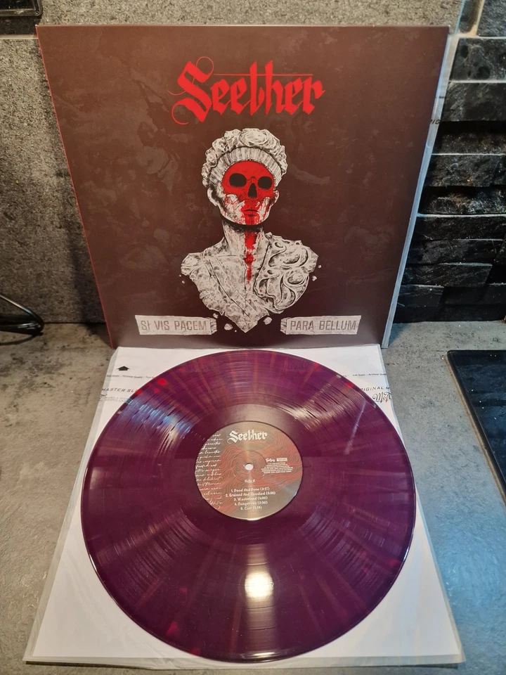 Seether - Si Vis Pacem, Para Bellum (Hot Pink Splatter Vinyl) | 2LP Record NM/NM - Image 1 of 1