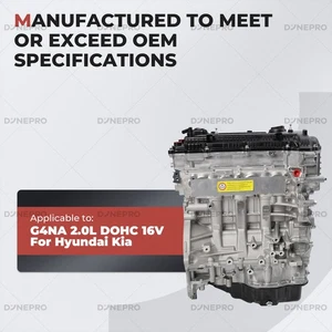 NEW OE G4NA 2.0L 16V DOHC Complete Engine 140 HP For 2014-2021 Hyundai Kia - Picture 1 of 14