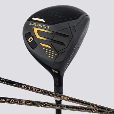 Honma Golf Beres 09 Black Fairway Wood 3w / ARMRQ FX LIGHT BLACK R - Image 1 of 4