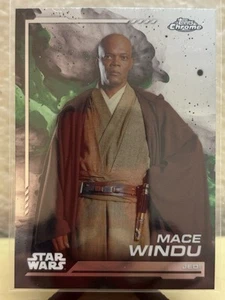 2024 Star Wars Chrome - Scheda Base - Mace Windu #138 - Jedi - Foto 1 di 2