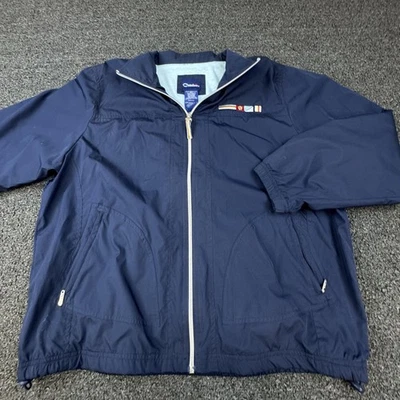 Женская ветровка Catalina большая темно-синяя на молнии легкая морская - Изображение 1 из 4