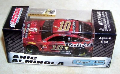 1:64 ACTION 2019 #10 SMITHFIELD DC SHAZAM SHR FORD MUSTANG ARIC ALMIROLA NIB - Image 1 of 3