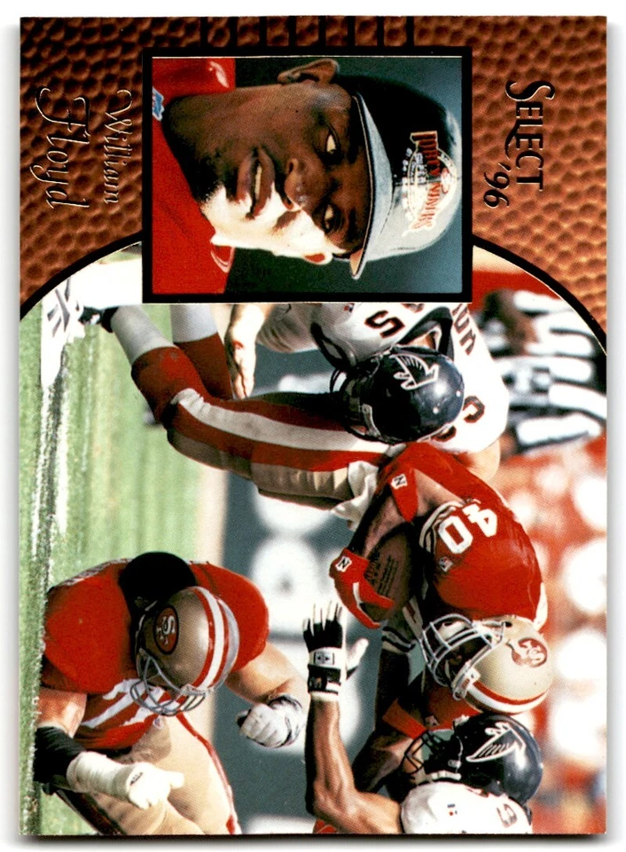 1996 Select William Floyd San Francisco 49ers #75 - Image 1 of 2