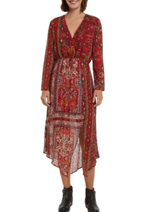 Vestido midi para mujer Desigual talla M 20WWVW01 PRECIO DE VENTA SUGERIDO POR EL FABRICANTE: 119,95 EUR - Imagen 1 de 7