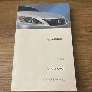 09 2009 Lexus IS 350/IS 250 owners manual - Picture 1 of 4