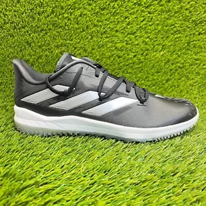 Adidas Adizero Afterburner 9 Mens Size 8.5 Black White Running Baseball Shoes - Picture 1 of 10