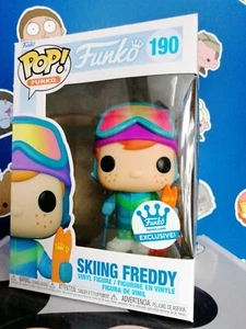 POP! SCII SKIING FREDDY - #190 - FUNKO exclusive stickers blue 889698610841 - Picture 1 of 7