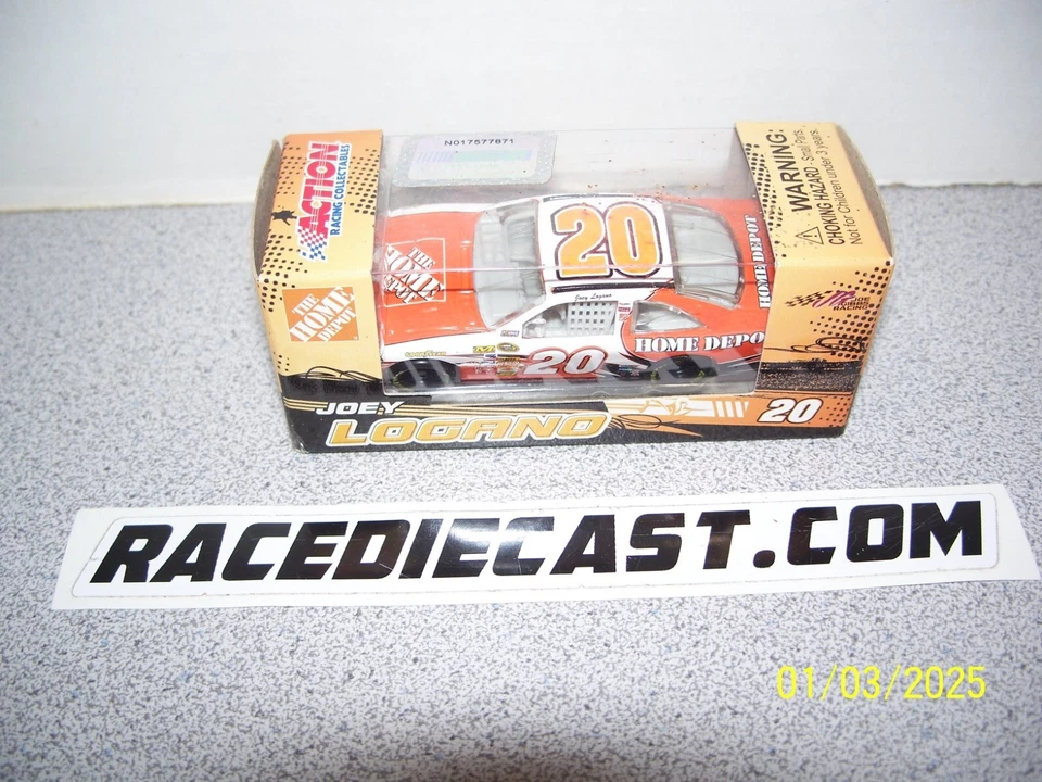 Toyota Camry #20 Joey Logano 2009 escala 1/64 Home Depot "cuna" Foto 1 de 1