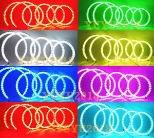 Anillo halo RGB para Nissan Titan Armada 04-15 Faro ojo ángel bluetooth DRL - Imagen 1 de 96