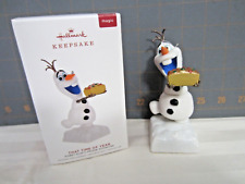 2019 Hallmark QXD6349 "That Time of Year,  Disney's Olaf’s Frozen "Ornament