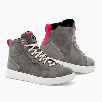 SCARPE MOTO DONNA REV'IT! ARROW LADIES GRIGIO CHIARO BIANCO TAGLIA 38 - Immagine 1 di 2