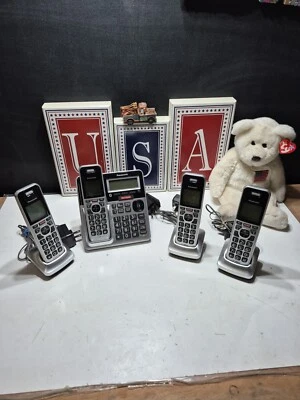 Panasonic KX-TG994SK Bluetooth Handset - 4 Pieces TESTED  - Image 1 of 4