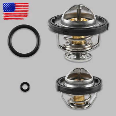 2x para Dodge Avenger 2008-2014 Jeep Compass 2007-2017 motor refrigerante termostato Foto 1 de 4