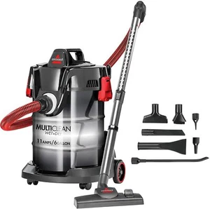 6 Gal Wet Dry Garage Auto Shop Vacuum Hard Floors Cleaner Cannister Portable Vac - Picture 1 of 6