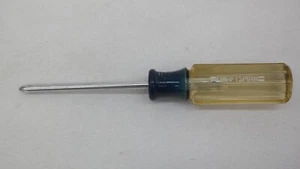 Destornillador de cabeza Phillips vintage Craftsman #1 modelo 41294 + WF 6" transparente JL - Imagen 1 de 6