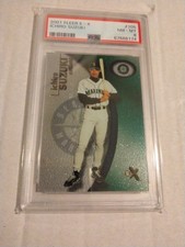 2001 Fleer E-X Ichiro Suzuki Rookie 1961/1999 RC Card Mariners SGC EX SSP PSA 8
