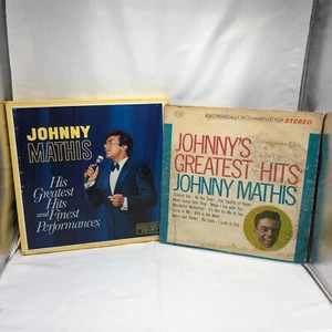 Johnny Mathis Vinyl Records Greatest Hits & Finest Performances Vintage Lot Of 7 - Picture 1 of 22