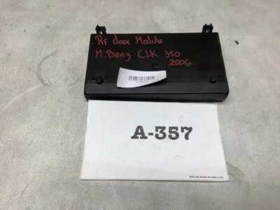 Mercedes Benz CLK350 2006 cupé módulo de control de puerta derecha OEM+ Foto 1 de 4