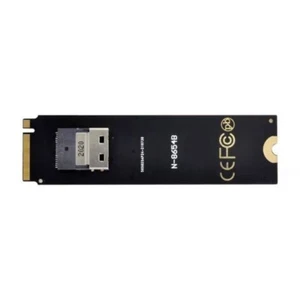 NVME PCIex4 SSD Mainboard Converter M.2 NVME to Slimlines SFF-8654 Adapter - Afbeelding 1 van 8