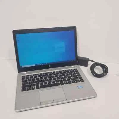 HP EliteBook Folio 9470M i5 16GB 500GB WebCam 1600x900 W10 Office 2019 - Image 1 of 4