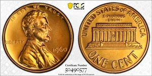 1960 Lincoln Cent PCGS PR67RD Large Date DDR FS-801 Proof Variety Coin 1C - Picture 1 of 16