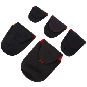 5pcs Neoprene Pouch Camera Lens Camera Lens Case Pouch DSLR Camera Lens - Picture 1 of 12