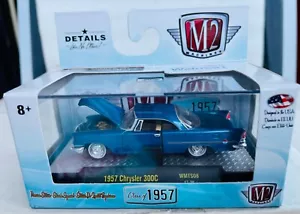 M2 Super Chase Raw CHEAPEST On eBay 1957 Chrysler 300C Class Of 1957 Blue Raw - Picture 1 of 12