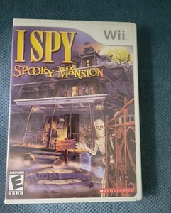 I Spy Spooky Mansion (Nintendo Wii, 2010) Disc, Book and Case EUC - Picture 1 of 4