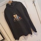 Big Bear Pullover Mens Hoodie Sze 4XL Black Get Over It  II-2