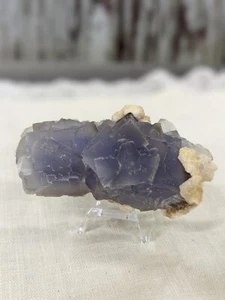 118g natürliche rohe Kubik Fluorit Probe Pakistan - Bild 1 von 5