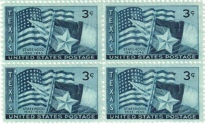 United States 3¢ Texas Statehood Postage Stamp #938 x 100 Singles - Picture 1 of 1