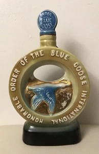 Order Of The Blue Goose International Honorable Jim Beam Decanter 1971 - LEER - Bild 1 von 3