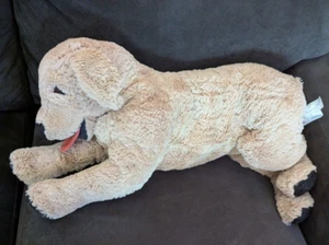 IKEA Gosig Golden Retriever 27” Large Plush Dog Jumbo Stuffed Animal Toy - Picture 1 of 6