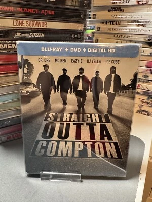 Straight Outta Compton Blu ray Steelbook Ships In Box - Image 1 of 2