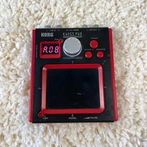 KORG mini-KP KAOSS PAD Mini Sintetizador Efecto Dinámico Rojo Usado Probado - Imagen 1 de 8