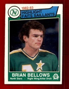 1983-84 O-Pee-Chee #165 Brian Bellows HL EX - Picture 1 of 2
