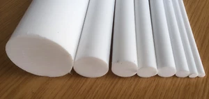 PTFE Teflon Rundstab Stab rund D 6-120mm  Länge ab 20mm! natur weiß bis 260 Grad - Bild 1 von 12