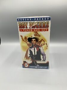Roy Rogers 5 Video Box Set VHS. Sealed.