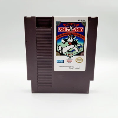 Monopoly (Nintendo, NES 1991) Cart Only Tested OEM - Image 1 of 3