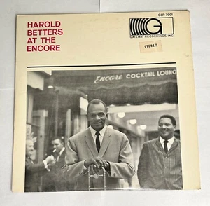 Harold Betters – At The Encore Stereo GLP-7001 - Picture 1 of 5