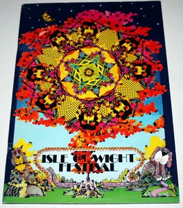 Programm Vintage Konzertprogramm Isle Wight HENDRIX WHO JOAN BAEZ JETHRO TULL - Bild 1 von 3