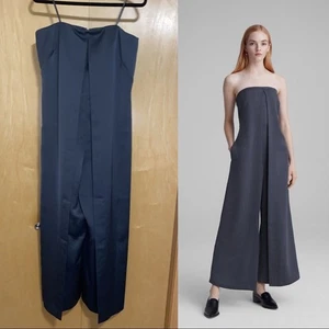 Tuta Club Monaco in raso senza spalline - Foto 1 di 14