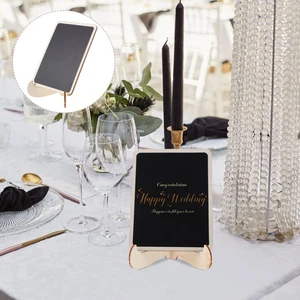 20 Pcs Hölzerne Mini -Tafel Mini-Nachrichtentafel Tafelschild Für Den Tisch - Bild 1 von 12