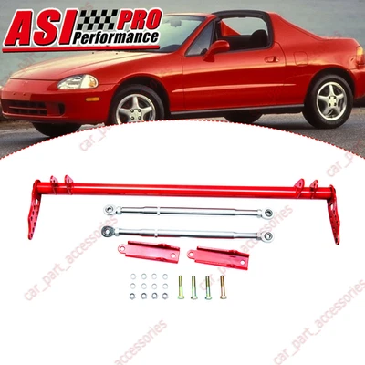 Front Traction Bar Kit Fits1992-2000 Honda Civic Del Sol/ 94-01 Acura Integra US Foto 1 de 4