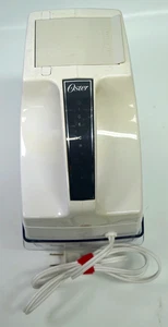 Oster Elektrischer Eiscrusher 571-08B Weiß Klar Tablett Schneeflocken Feiner Kurs - Bild 1 von 7