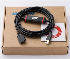 Per OMRON CS CJ CQM1H Serie Cavo PLC USB-CN226 con Chip FTDI - Foto 1 di 11